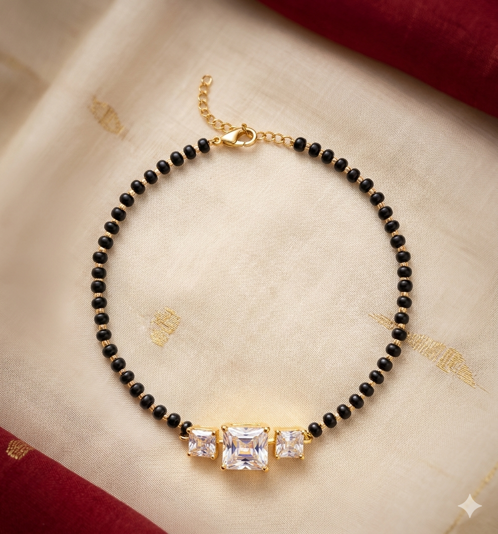 SOLITAIRE Mangalsutra Bracelet