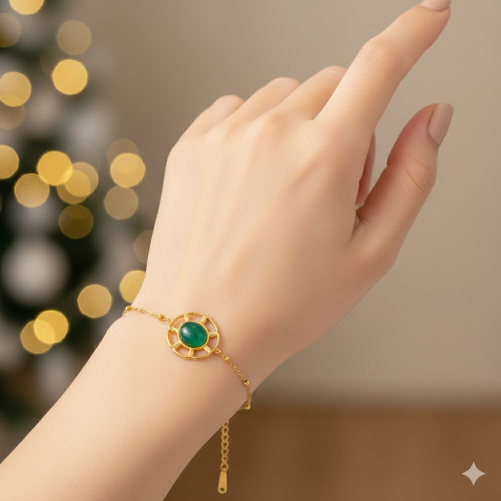 Dainty Agate Bracelet