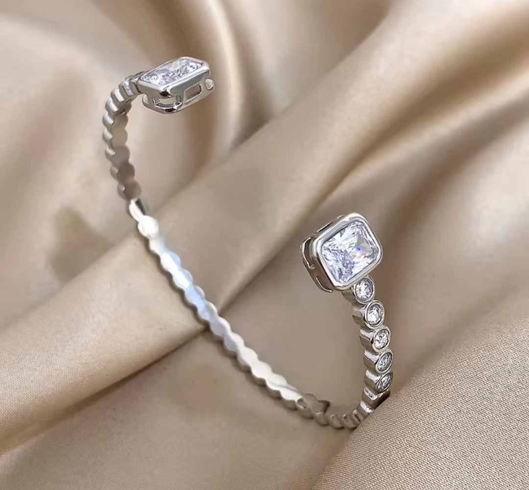 Zara Pave Open Bangle