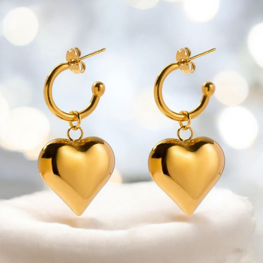 Ami Heart Earrings
