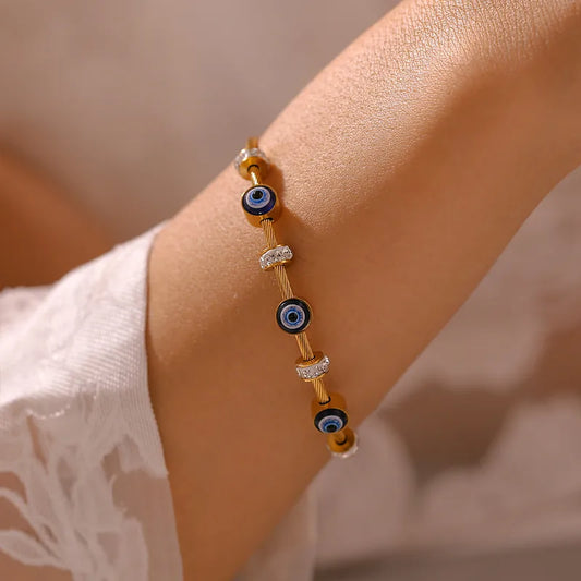 Dainty Evil Eye Braclet