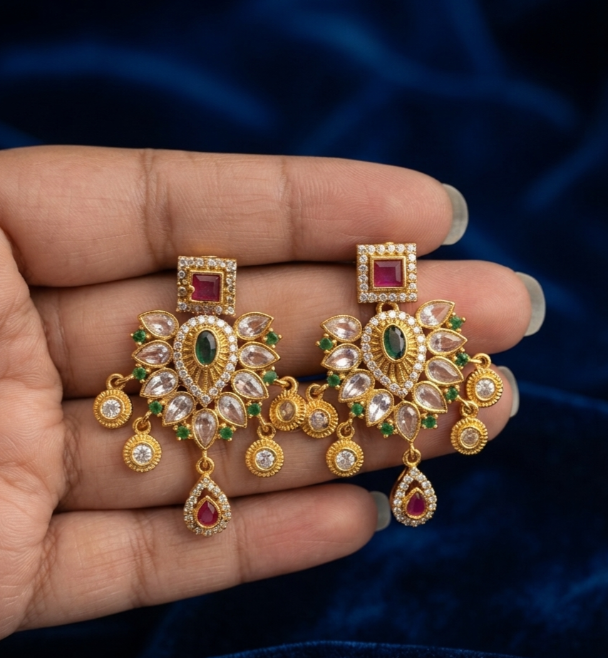 Diamond lookalike Necklace set