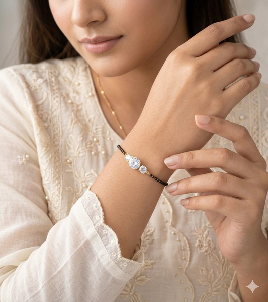 SOLITAIRE Mangalsutra Bracelet