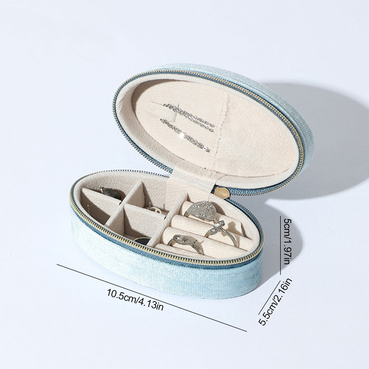 Velvet Jewelry Box