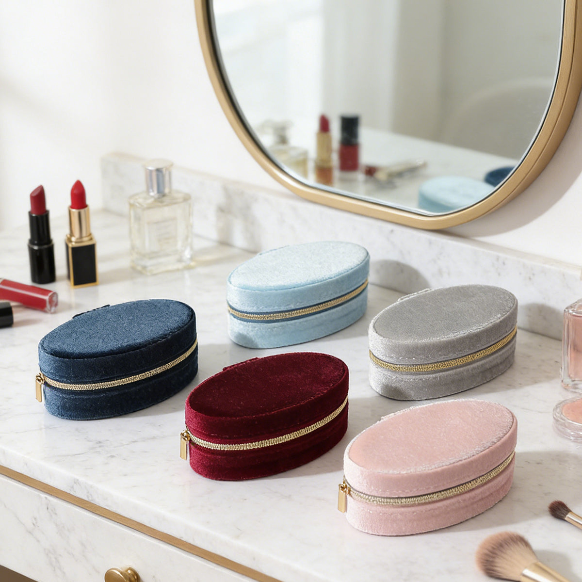 Velvet Jewelry Box